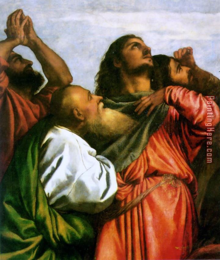 Titian The Assumption of The Virgin [detail 1]